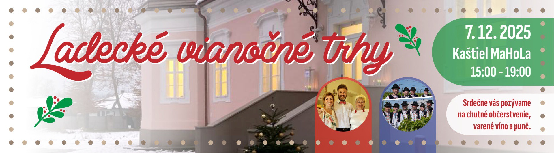 Ladecké vianočné trhy 2025